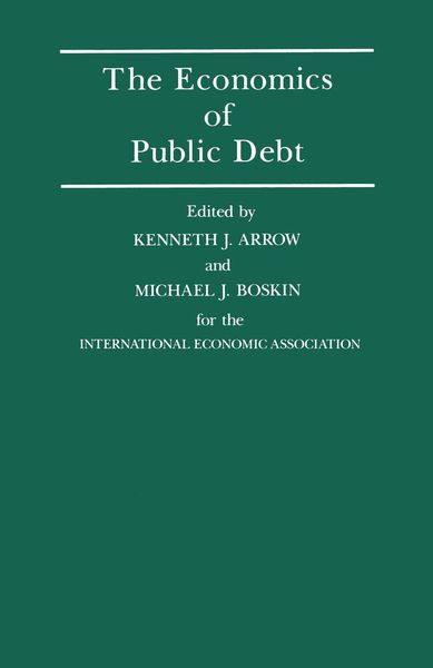 Produktbild: The Economics of Public Debt