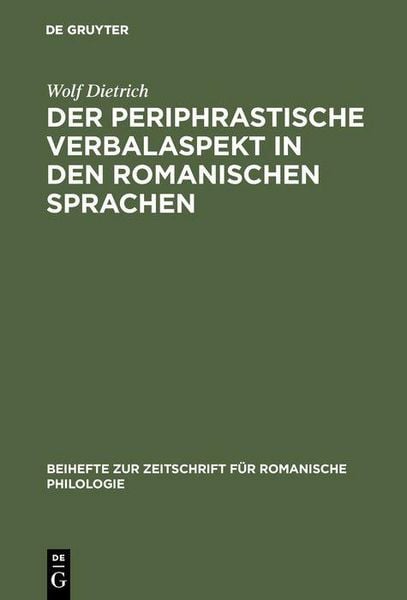 Produktbild: Der periphrastische Verbalaspekt in den romanischen Sprachen