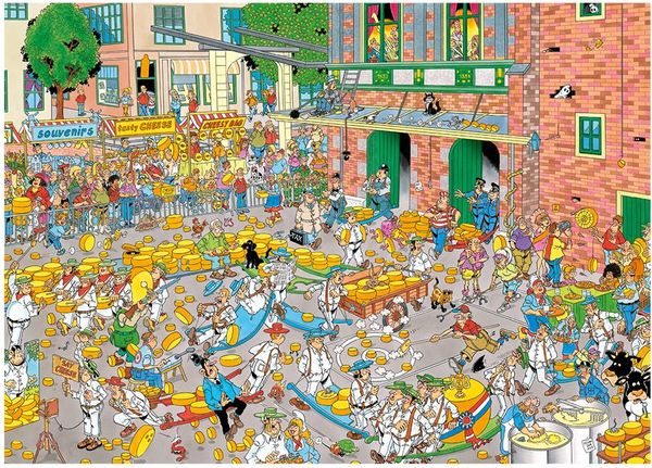 Jan Van Haasteren Puzzle Traumhaft Schöne Schmetterlinge - 2000 Teile Ab 12 Jahren