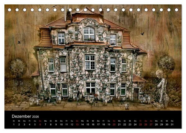 Produktbild: Moderner Surrealismus (Tischkalender 2026 DIN A5 quer), CALVENDO Monatskalender