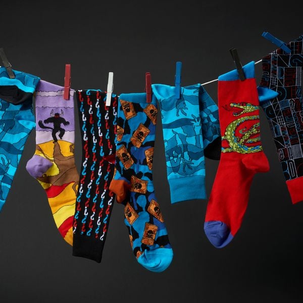 Produktbild: SUPERFAN Socken 'Und der unheimliche Drache', Größe 31-35