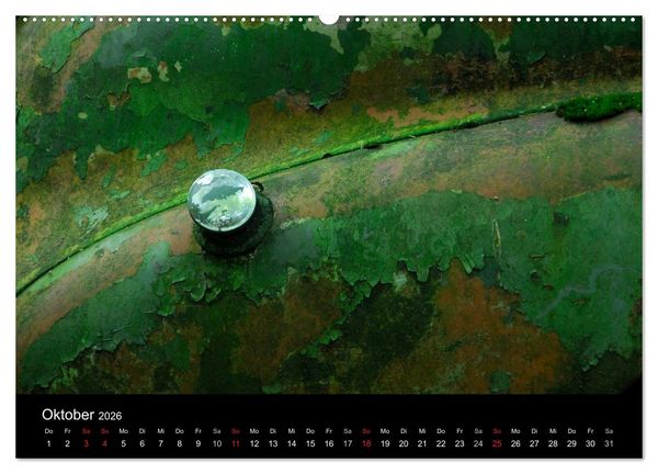 Produktbild: ROSTLAUBEN Die sch&ouml;nsten Autowracks (hochwertiger Premium Wandkalender 2026 DIN A2 quer), Kunstdruck in Hochglanz