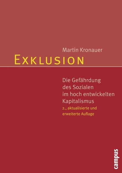 Exklusion, Taschenbuch von Martin Kronauer, Campus, 9783593391762