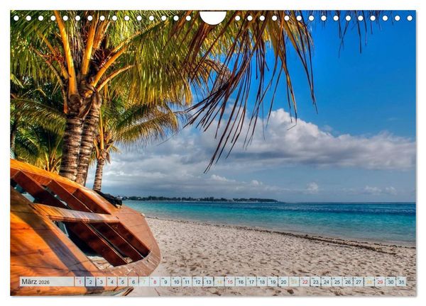 Produktbild: Mauritius - Insel im Indischen Ozean (Wandkalender 2026 DIN A4 quer), CALVENDO Monatskalender