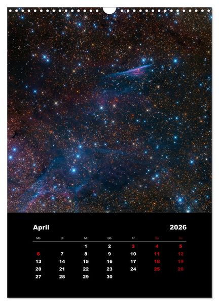 Produktbild: Das Universum (Wandkalender 2026 DIN A3 hoch), CALVENDO Monatskalender