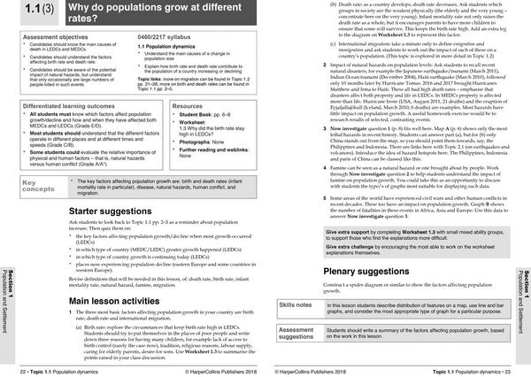 Produktbild: Belfield, J: Cambridge IGCSE (TM) Geography Teacher Guide