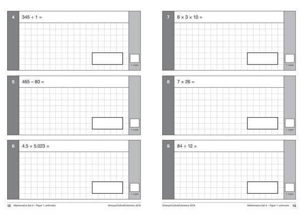 Produktbild: KS2 Maths, English and Science SATs Practice Papers