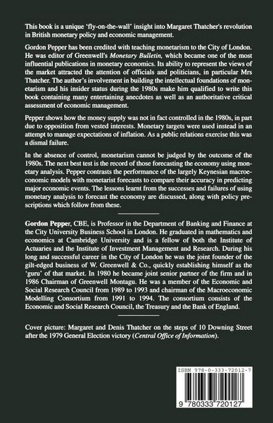 Produktbild: Inside Thatcher's Monetarist Revolution