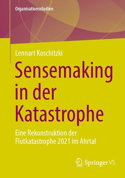Produktbild: Sensemaking in der Katastrophe
