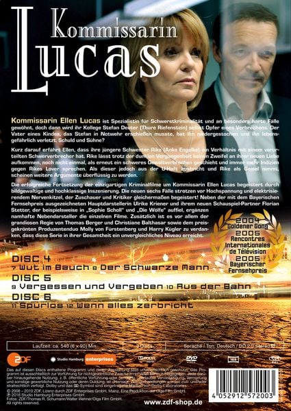 Produktbild: Kommissarin Lucas - Folge 07-12 [3 DVDs]