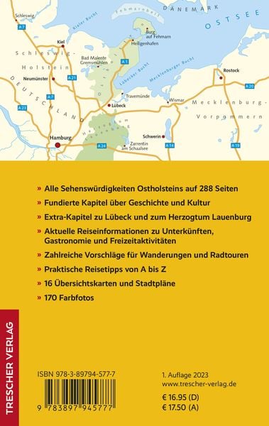 Produktbild: TRESCHER Reiseführer Ostholstein