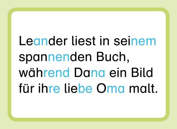 Produktbild: Ich kann S&auml;tze lesen Teil 2 in Sprechsilben mit Dana und Leander