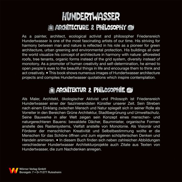 Produktbild: Hundertwasser Architektur & Philosophie - Hundertwasser Art Centre