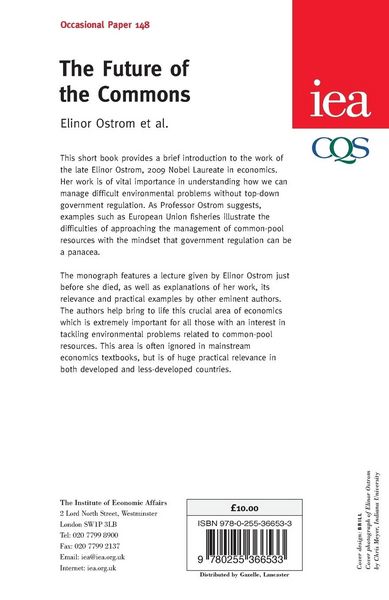 Produktbild: Future of the Commons