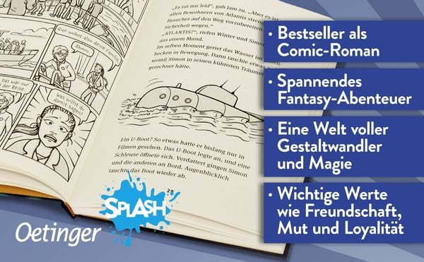Produktbild: Animox als Comic-Roman 3. Die Stadt der Haie