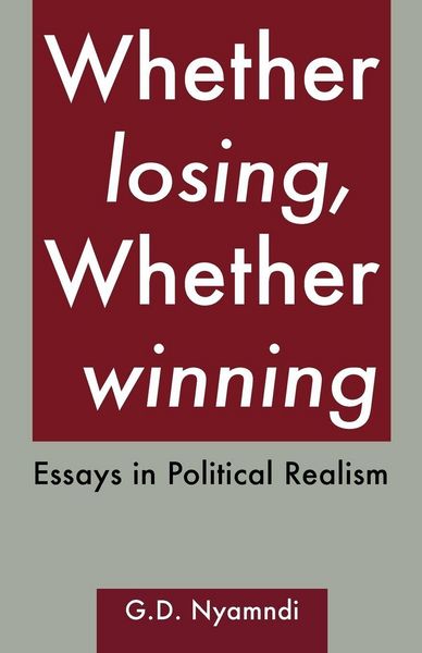 Produktbild: Whether Losing, Whether Winning. Essays in Political Realism