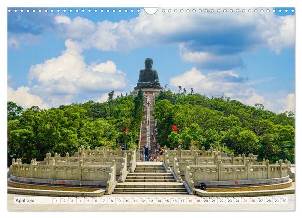 Produktbild: Hongkong Bilder einer Metropole (Wandkalender 2026 DIN A3 quer), CALVENDO Monatskalender