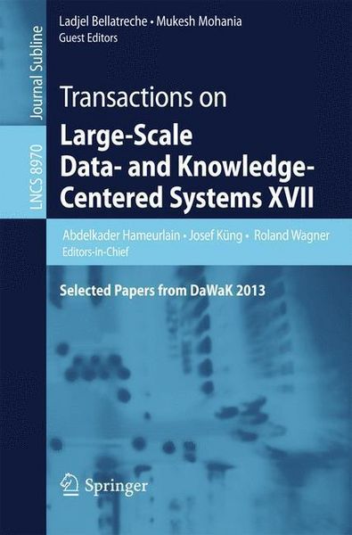 Produktbild: Transactions on Large-Scale Data- and Knowledge-Centered Systems XVII