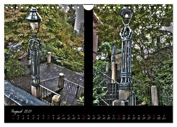 Produktbild: Wuppertal - Stadt der Schwebebahn in HDR (Wandkalender 2027 DIN A4 quer), CALVENDO Monatskalender