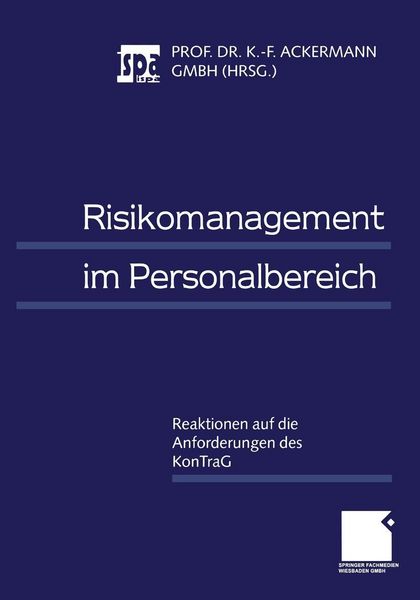 Produktbild: Risikomanagement im Personalbereich