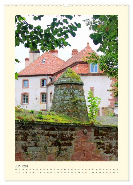 Produktbild: Zauberhaftes Elsass (Wandkalender 2026 DIN A2 hoch), CALVENDO Monatskalender