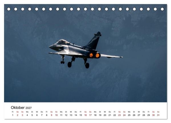 Produktbild: Milit&auml;rflieger (Tischkalender 2027 DIN A5 quer), CALVENDO Monatskalender
