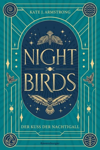 Produktbild: Nightbirds, Band 1: Der Kuss der Nachtigall (Epische Romantasy)