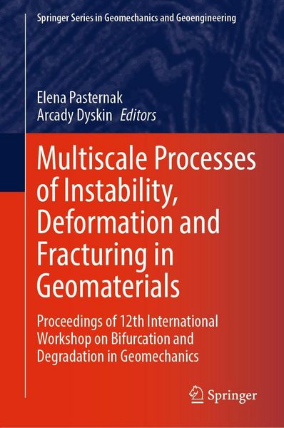 Produktbild: Multiscale Processes of Instability, Deformation and Fracturing in Geomaterials