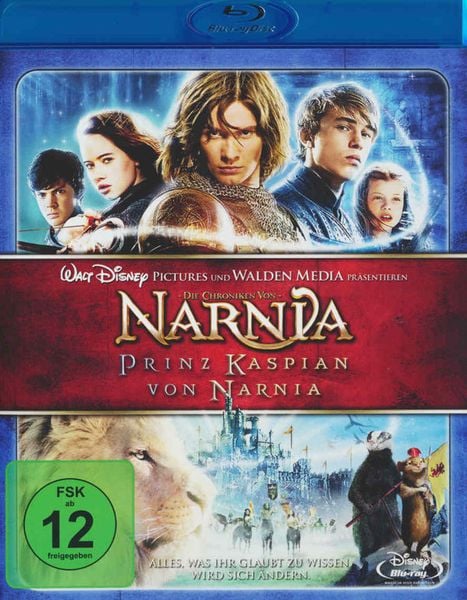 Die Chroniken von Narnia - Prinz Kaspian von Narnia, Blu-ray