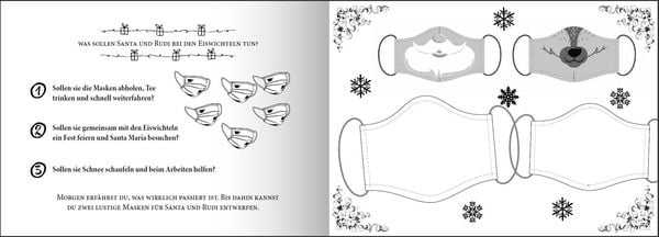 Produktbild: Santa kommt sicher! Der Coronaschutz Adventskalender zum Mitmachen f&uuml;r die ganze