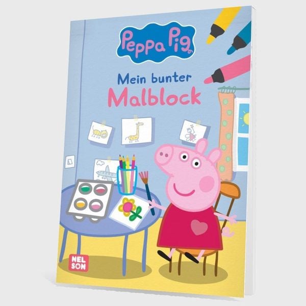 Produktbild: Peppa Wutz Ausmalbilder: Mein bunter Malblock