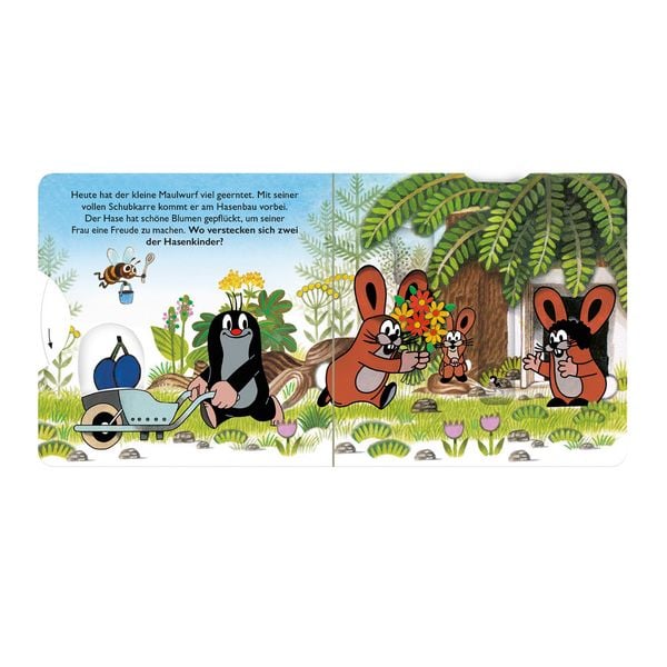 Produktbild: Tr&ouml;tsch Der kleine Maulwurf Mein Freunde-Spielbuch Pappenbuch
