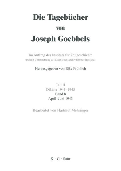 Produktbild: April - Juni 1943