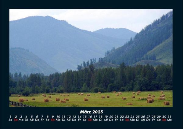 Produktbild: Berge 2025 Fotokalender DIN A4