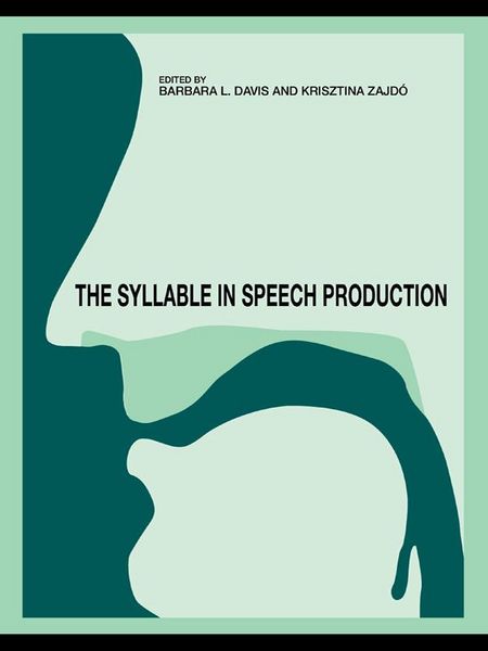 Produktbild: The Syllable in Speech Production