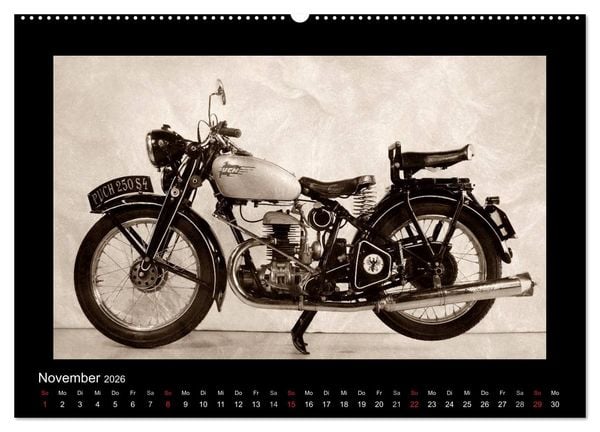 Produktbild: Motorrad Oldtimer aus &Ouml;sterreich (hochwertiger Premium Wandkalender 2026 DIN A2 quer), Kunstdruck in Hochglanz
