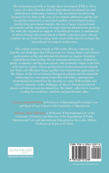 Produktbild: African perspectives in international investment law