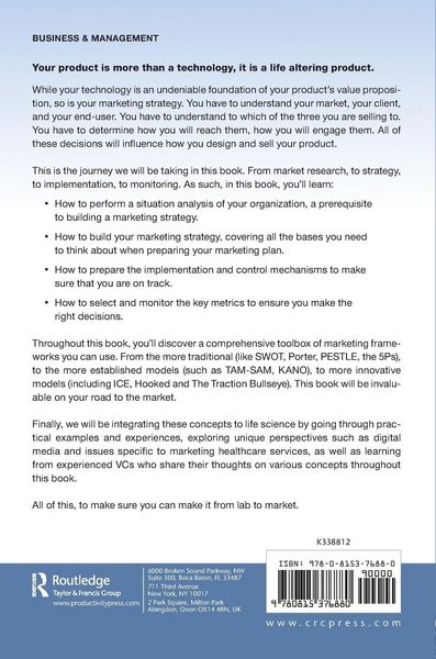 Produktbild: The Handbook of Marketing Strategy for Life Science Companies