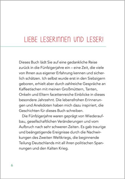 Produktbild: Geschichten aus den 50ern