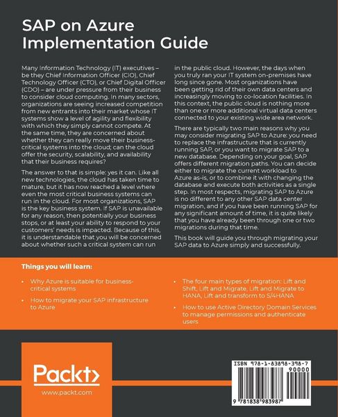 Produktbild: SAP on Azure Implementation Guide
