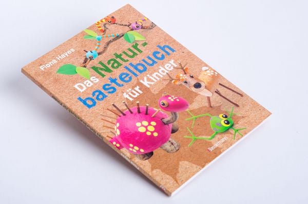 Produktbild: Das Naturbastelbuch f&uuml;r Kinder. 41 Projekte zum Basteln mit allem, was Wald, Wiese und Strand hergeben