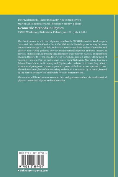 Produktbild: Geometric Methods in Physics