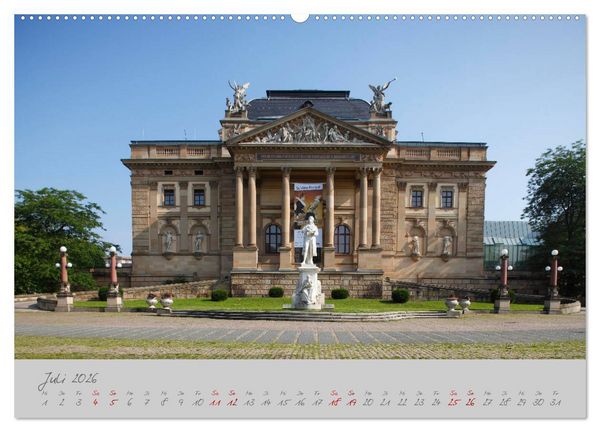 Produktbild: Wiesbaden Die Kurstadt im Rheingau (hochwertiger Premium Wandkalender 2026 DIN A2 quer), Kunstdruck in Hochglanz