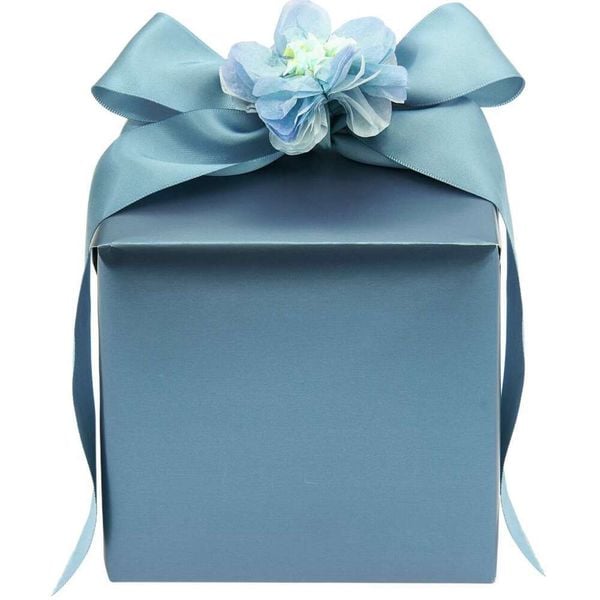 Geschenkpapier Metallic Blau, Matt, MIX