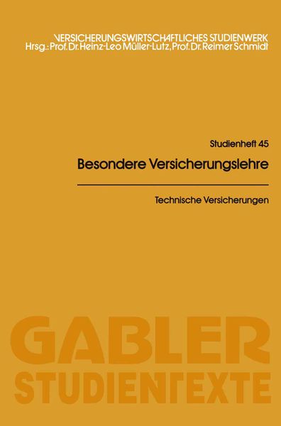 Produktbild: Technische Versicherungen