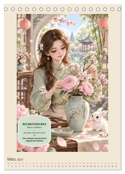 Produktbild: Beliebte Hobbys in China (Tischkalender 2027 DIN A5 hoch), CALVENDO Monatskalender