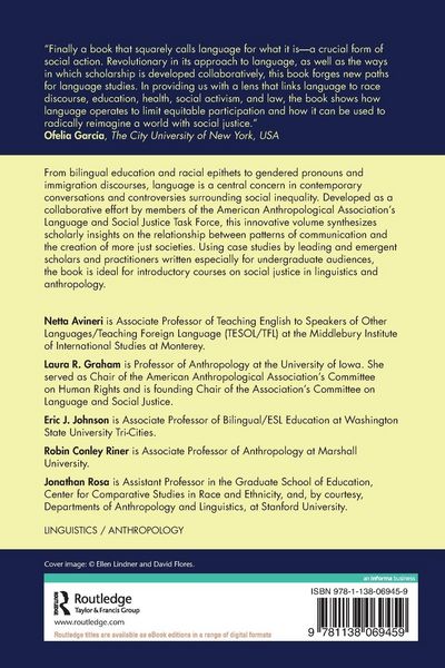 Produktbild: Language and Social Justice in Practice