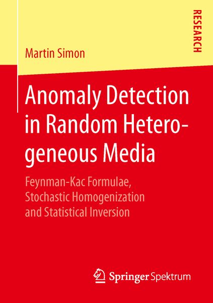 Produktbild: Anomaly Detection in Random Heterogeneous Media