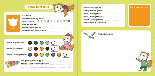 Produktbild: Bobo Siebenschl&auml;fer - Mein Kindergarten Freundebuch