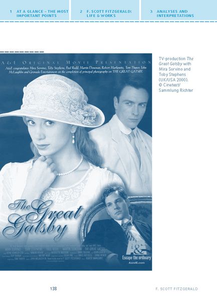 Produktbild: The Great Gatsby von F. Scott Fitzgerald